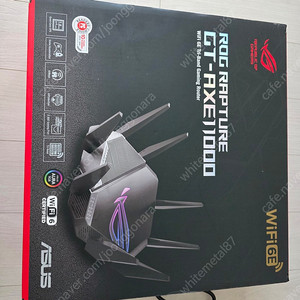 ASUS GT-AXE11000 공유기 이엠텍 정품 판매합니다