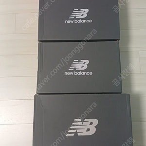NEWBALANCE 뉴발란스 박스 4개(레드1+그레이3)