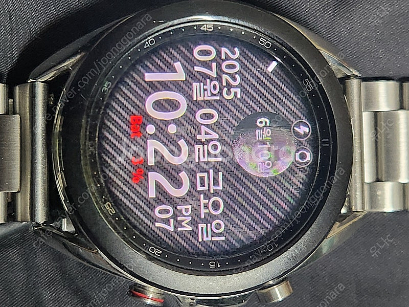갤럭시 워치3 41mm LTE 블랙 본체/충전기/시계줄...--7
