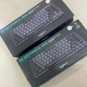 새상품) 로지텍코리아정품 MX MECHANICAL MINI 갈축 기계식 키보드