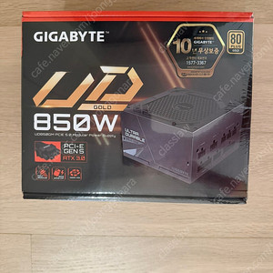 GIGABYTE 기가바이트 UD850GM PG5 80PLUS 골드 풀모듈러 ATX3.0 제이씨현 850W [블랙]