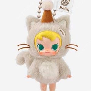 팝마트 베이비 몰리 주머니 속 친구들 시리즈 인형 키링 간식타임