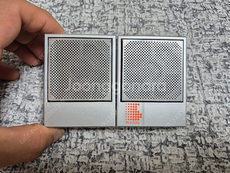 SONY 액티브 스피커 SRS-20 실버색상 정상작동품...--2