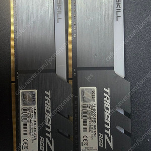 G.Skill Trident Z RGB DDR4-4000 16GB 램 cl15