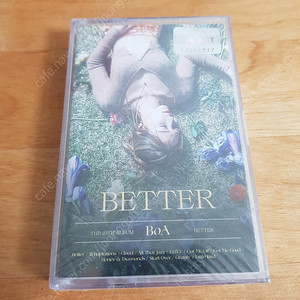 보아 BoA 10집 BETTER 카세트 테이프 미개봉
