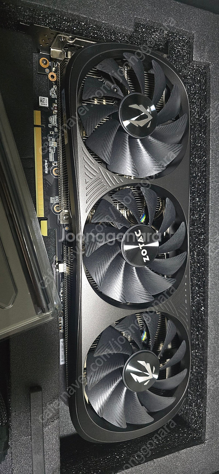 RTX 4070 ti super 16GB zotac 상태좋은 그래픽카드 팝니다.--0