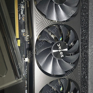 RTX 4070 ti super 16GB zotac 상태좋은 그래픽카드 팝니다.