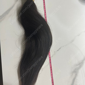 40cm 인모 머리카락