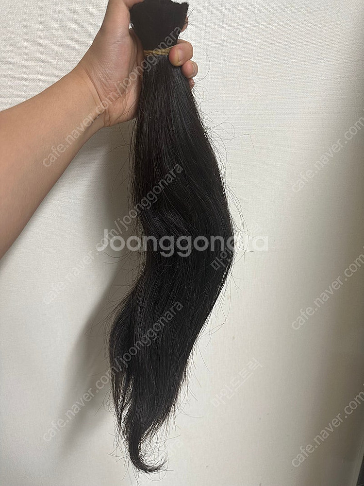 40cm 인모 머리카락--2