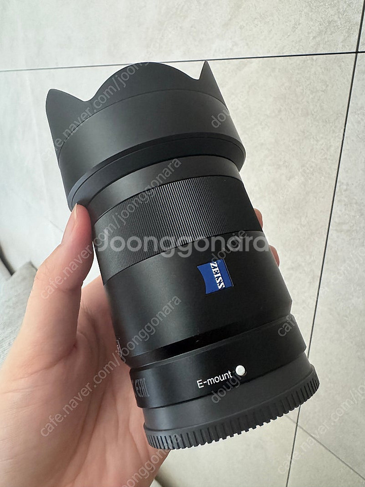소니 fe 55mm f1.8 za 렌즈판매합니다--1