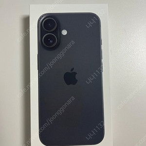 아이폰 16 블랙 128GB (미개봉 새상품)