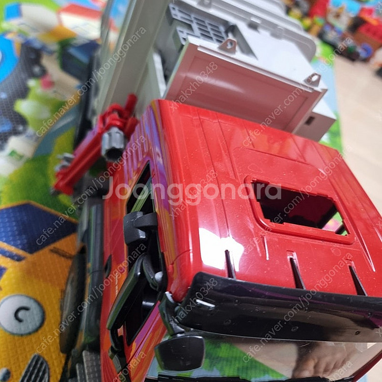 대형 쓰레기차+컨테이너 트럭 장난감--3