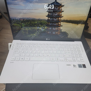 Lg 그램 노트북 2대 및 renovo 리전 5 노트북 판매