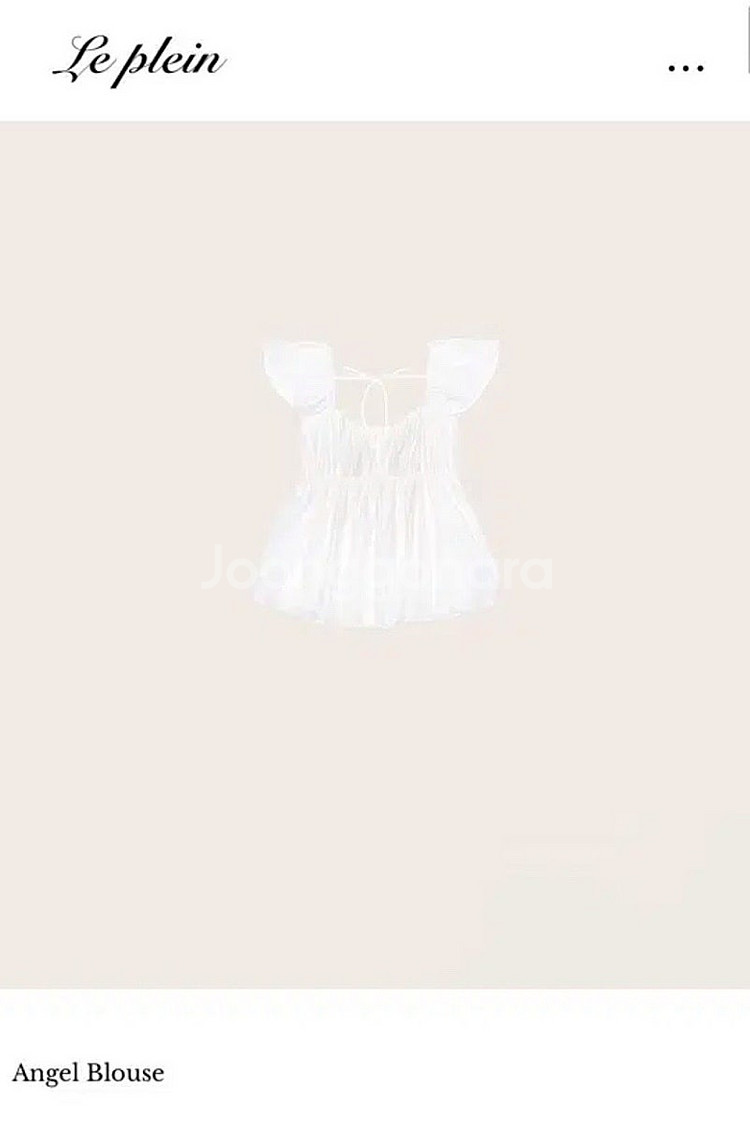 르플레인 엔젤블라우스 1차 S--0