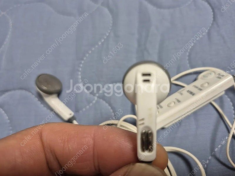 AIWA HP-RF1 리모콘(WHITE 색상) 일체형 ...--2