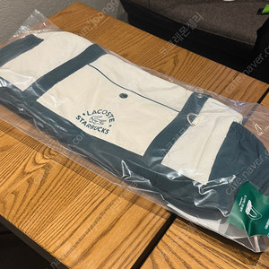 스타벅스 라코스테 멀티플백 스벅 프리퀀시 가방 그린