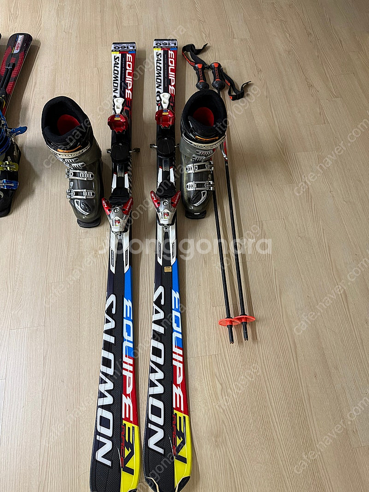 살로몬 스키 EQUIPE 3v 판매합니다--0