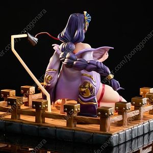 가격인하) 포이즌스팅 스튜디오 1/4 라이덴 쇼군 퍼플 피기 레진 피규어 미소녀 스테츄 개봉양품