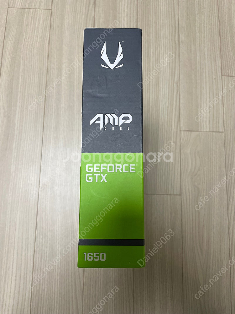 보증기간 남은 ZOTAC GTX1650 AMP CORE 미개봉 새상품 판매합니다!--4