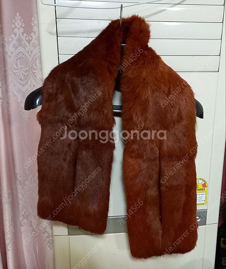 천연 밍크 양면 목도리 89000원--5