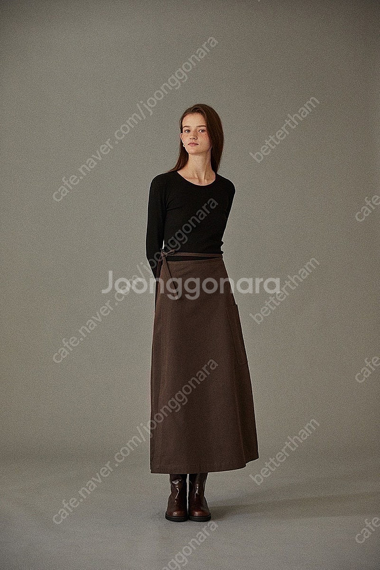 게드 Ged POCKET COTTON SKIRT - B...--7
