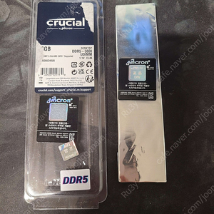 (새제품) 마이크론 크루셜 데스크탑 램 ddr5 5600MHz 16gb 1장