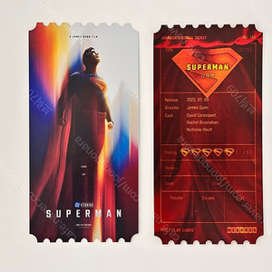 슈퍼맨 오리지널 아트카드 판매합니다.