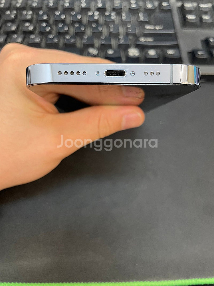 아이폰13프로 블루 128GB 상태좋은 중고46만팝니다--5