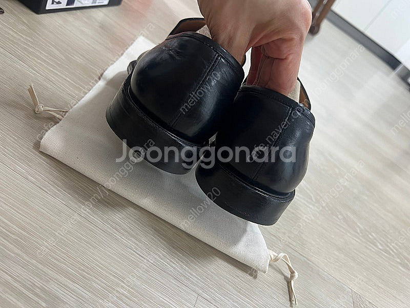 페레가모 간치니 남성구두 10--1