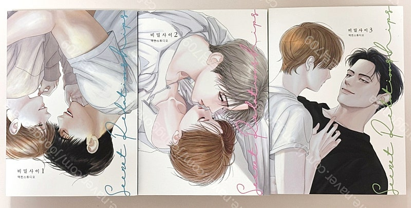 웹툰 비밀사이 소장본 1~6 양도 판매합니다. 이미지