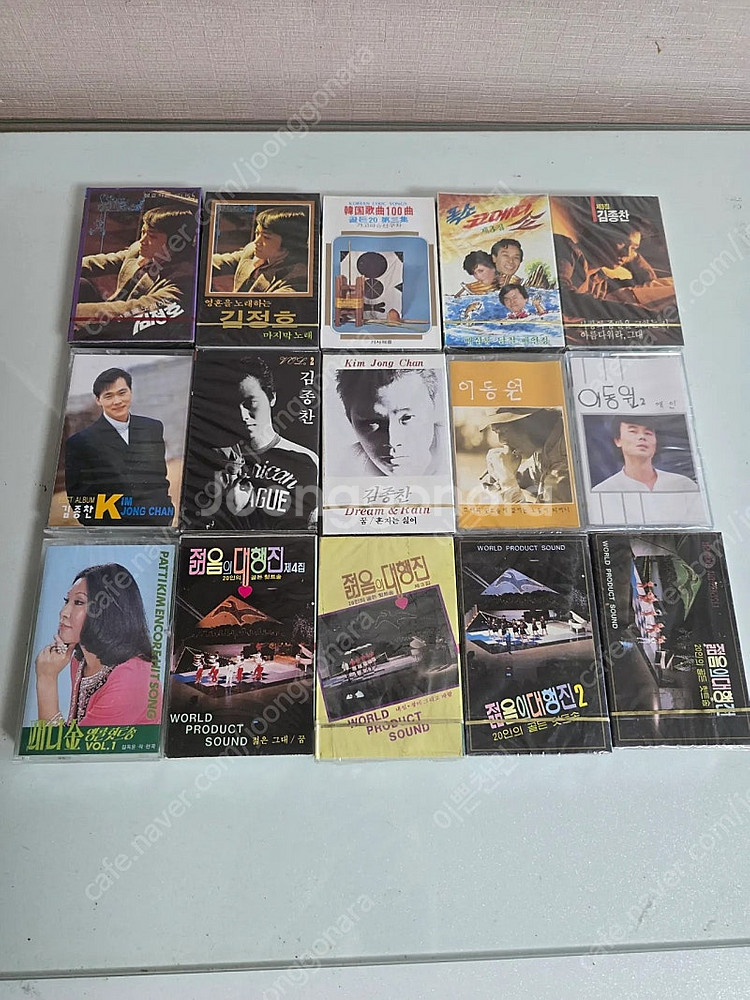 미개봉 카세트테이프 65개 일괄--2