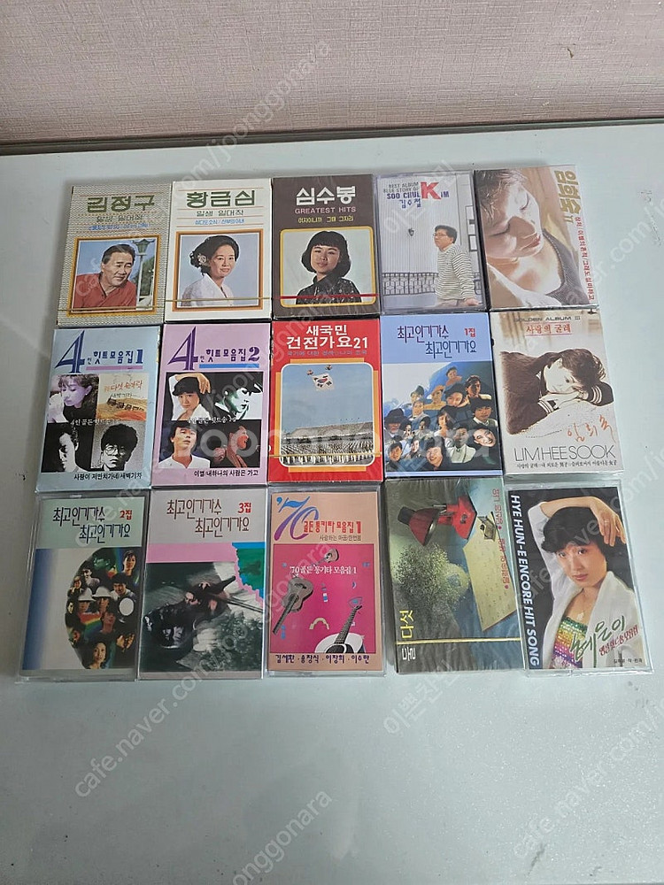 미개봉 카세트테이프 65개 일괄--3