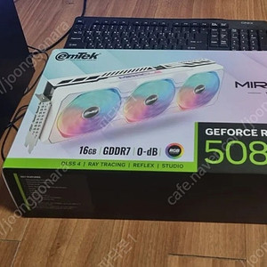 Emtek GeForce RTX 5080 Miracle White 그래픽 카드