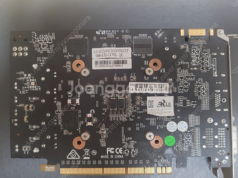 1660s gtx970 960 고장난 그래픽카드--4