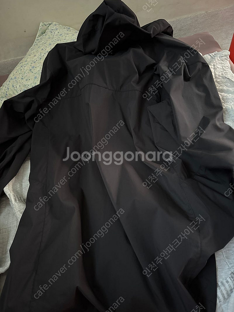 아크테릭스 스쿼미시 후디 블랙 100사이즈 루즈핏--3
