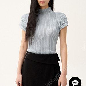 메비 프레나 니트 페일블루 새상품 택포