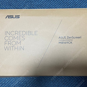 ASUS ZenScreen MB169CK 포터블모니터 팝니다 (택포)