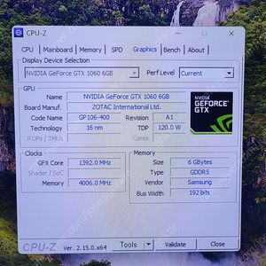 택포 75000원.Zotac GTX 1060 AMP! Edition 6GB