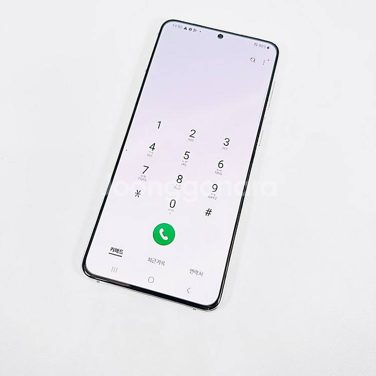 - G996N 갤럭시 S21플러스 실버 256기가 외관...--8
