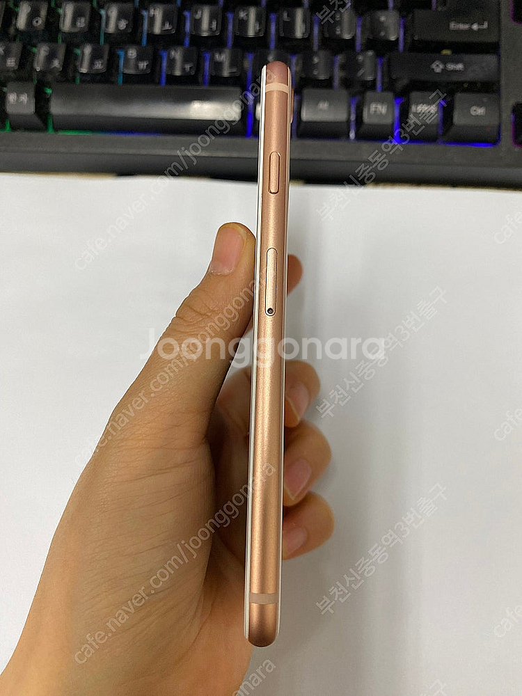 204311 아이폰8 로즈골드 SSS급 256GB 무잔...--5