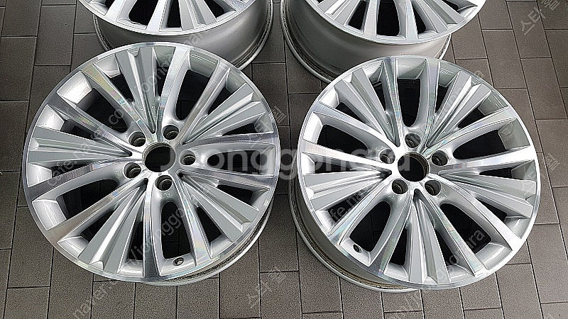bmw f15 X5 19인치 컷팅 순정휠 대품판매20만...--2