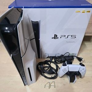 PS5 2018A 플스5 슬림디스크 에디션+정품 듀얼센스 충전거치대