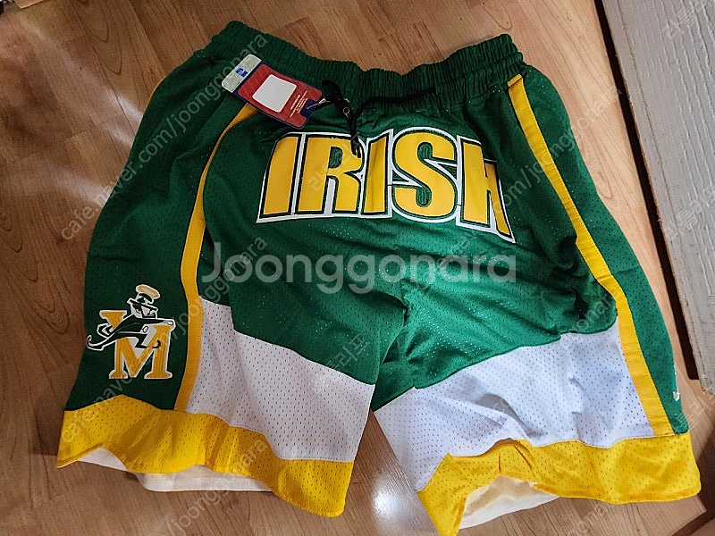 르브론 IRISH 고등학교 농구바지--0
