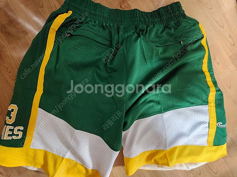 르브론 IRISH 고등학교 농구바지--1