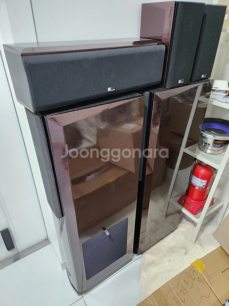 (가격 인하) 홈시어터 셋트 메르디안 / 야마하 / 퓨...--0