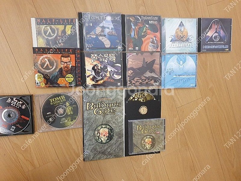 고전게임 풀슬로틀, 등대, F22-DID게임 CD일괄--0