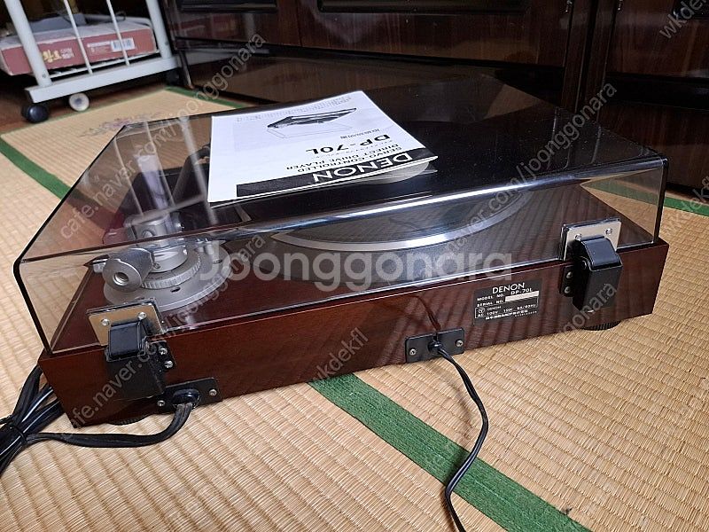 데논명기턴테이블 데논DP~70L--3