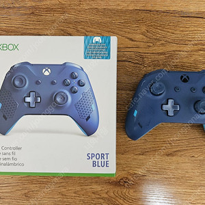 XBOX 3세대 패드 (스포츠 블루) 팝니다.