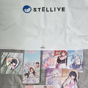 스텔라이브 봄빛데이트 굿즈,특전