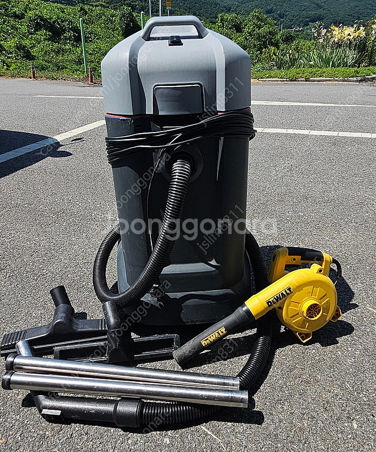 닐피스크 VL500 35 건습식 청소기 + 디월트 송풍...--0